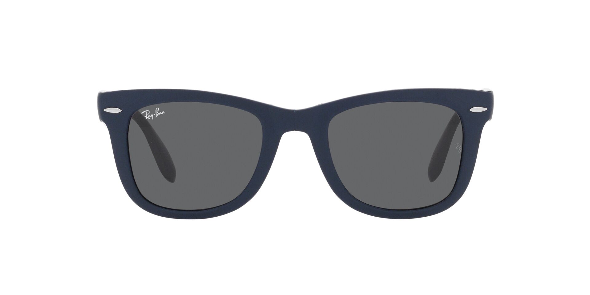 Ray-Ban Folding Wayfarer Blue Sunglasses RB4105 6197B1 50