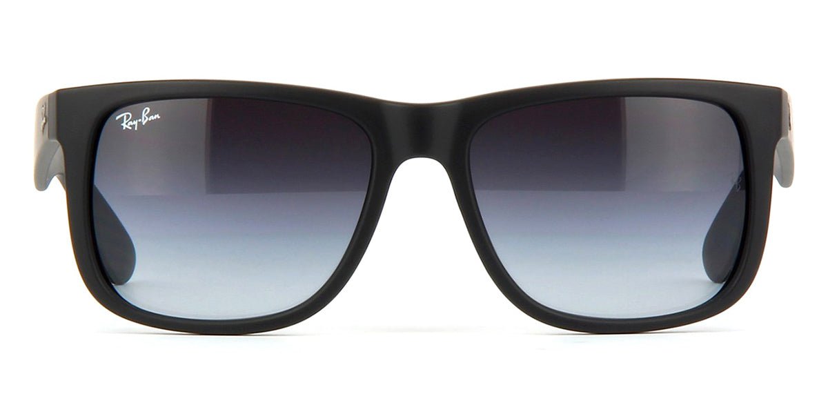 Ray-Ban Justin Matte Black Men's Sunglasses RB4165 601/8G 55 - Image 2