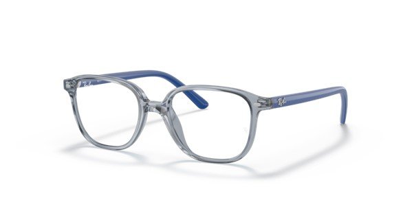 Ray-Ban Junior Leonard Polished Transparent Blue Optical RB9093V 3897