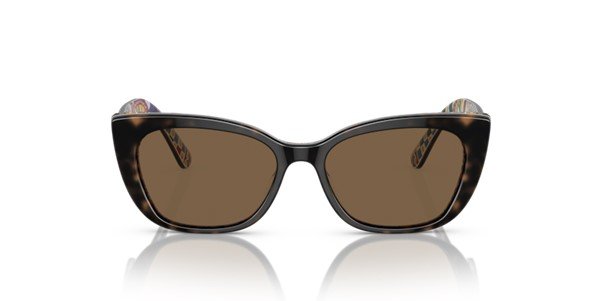 Dolce & Gabbana Kids Havana on White Barrow Sunglasses DX4427 321773 49 - Image 2