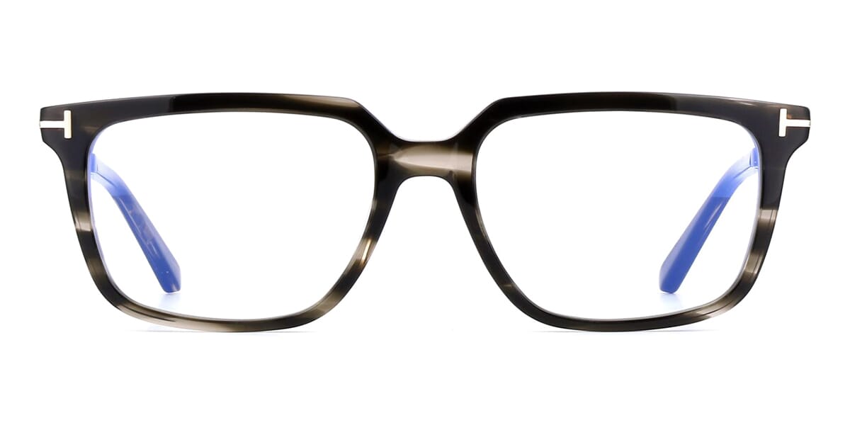Tom Ford Coloured Havana Optical with Blue Control TF6039B 056 54 - Image 2