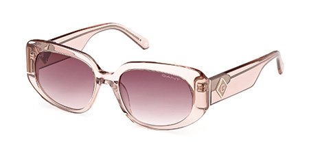 Gant Sunglasses Shiny Pink / Gradient Brown - GA8095-5372F