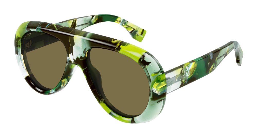 Gucci Sunglasses Green - GG1909S-002