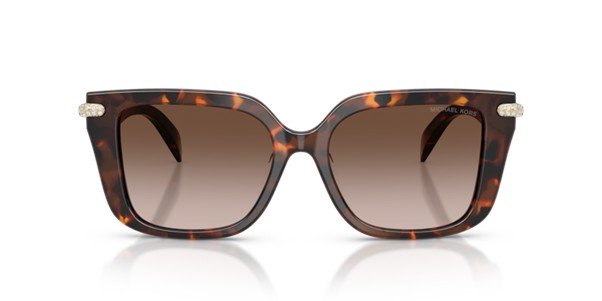 Michael Kors Santo Domingo in Luggage Tortoise Acetate Ladies Sunglasses MK2275BU 403113 54 - Image 2