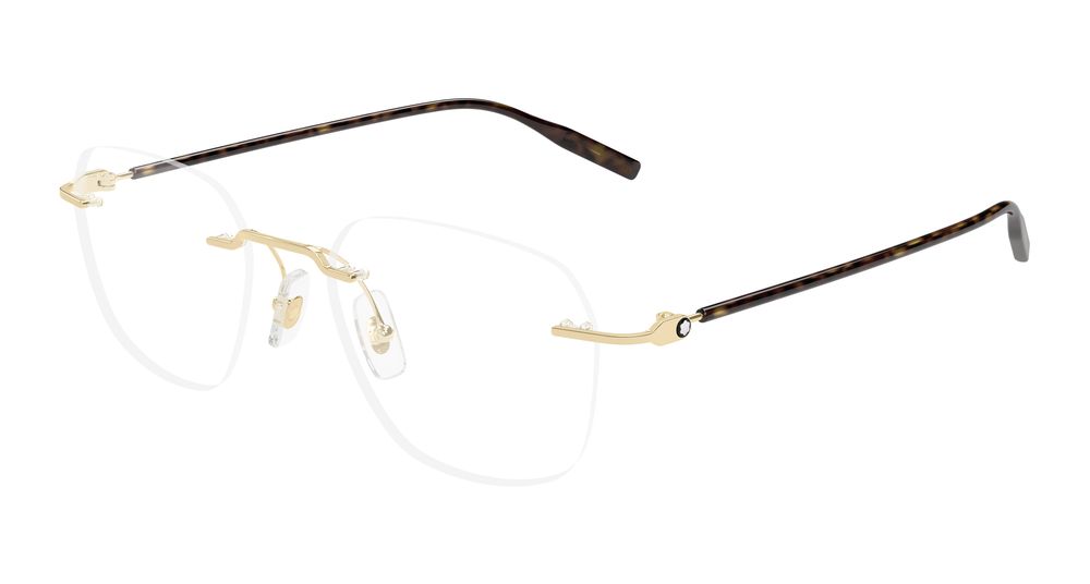 Montblanc Optical Frame Gold - MB0430O-003