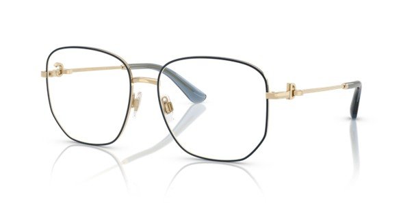 Dolce & Gabbana Women's Pale Gold/Blue Optical DG1356 488 55